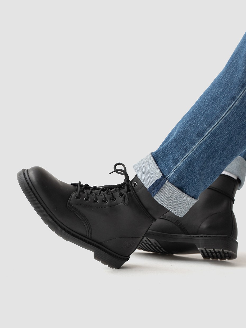 Ботинки муж. Harry Hatchet 4802 mono black