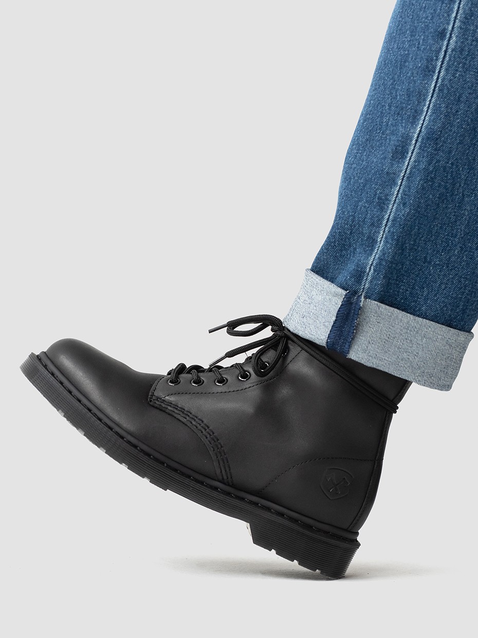 Ботинки муж. Harry Hatchet 4802 mono black