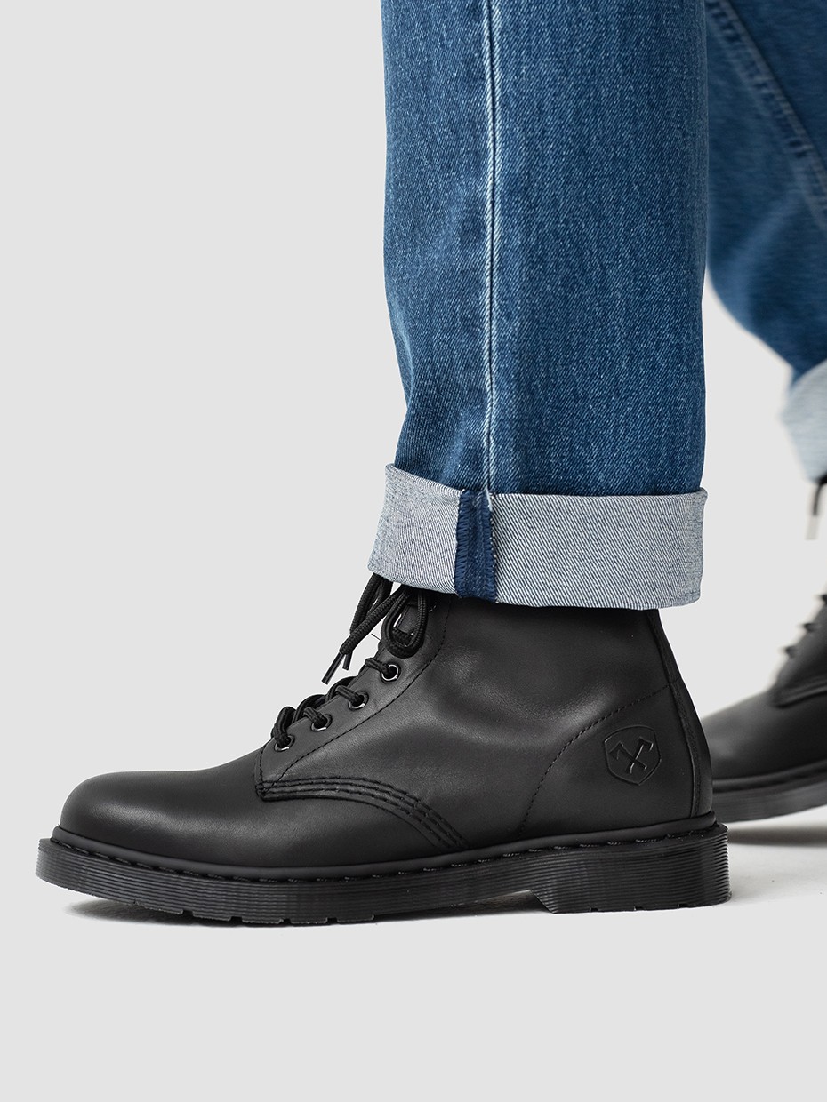 Ботинки муж. Harry Hatchet 4802 mono black