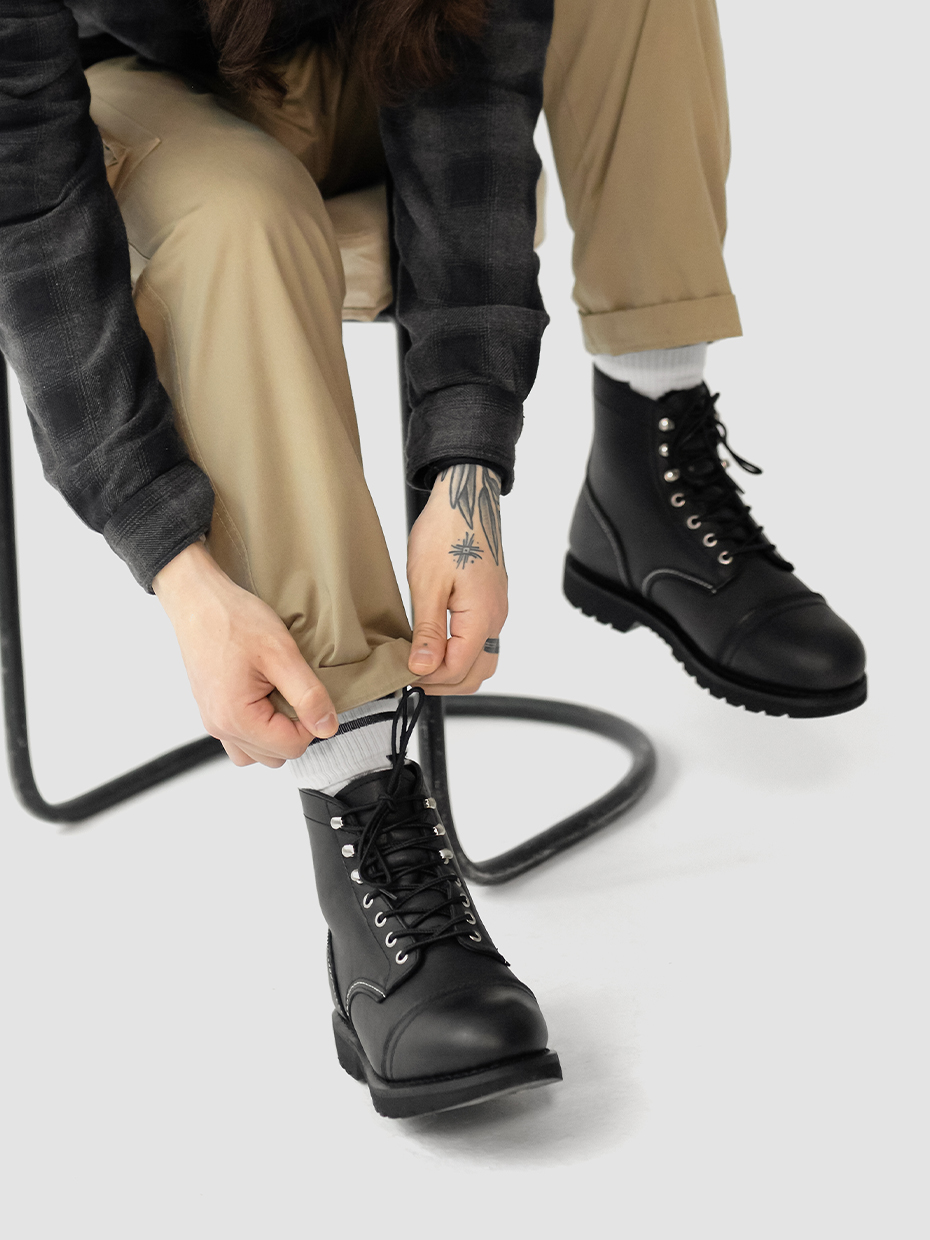 Ботинки муж. Harry Hatchet Toiler black