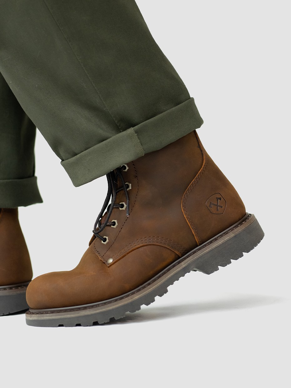 Ботинки муж. Harry Hatchet Shield brown suede