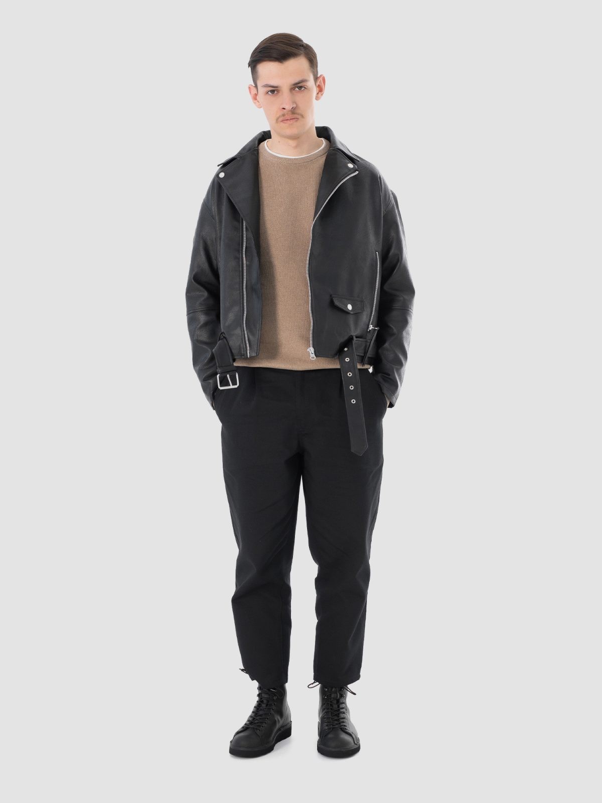 Ботинки муж. Harry Hatchet Fossil mono black