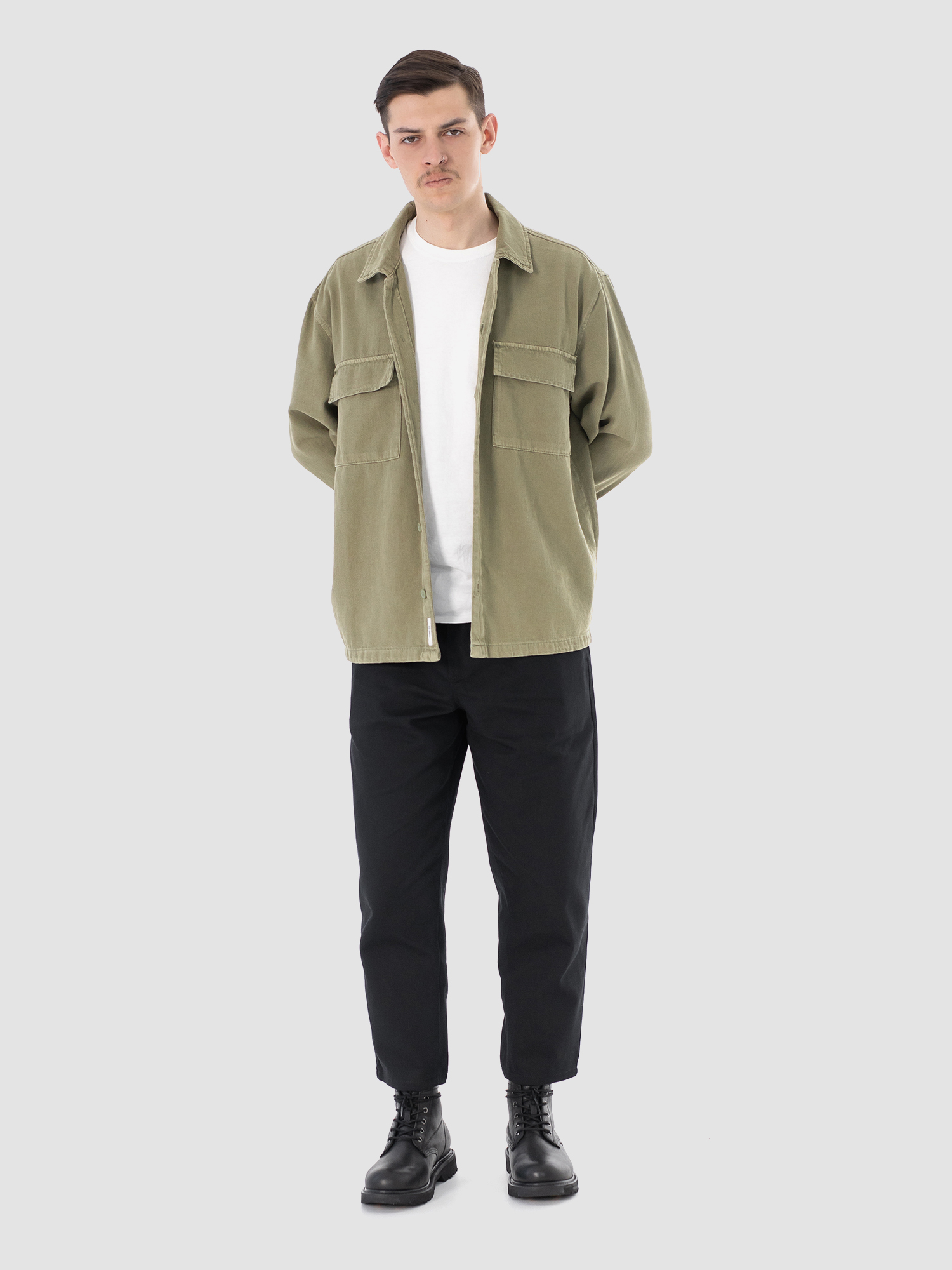 Ботинки муж. Harry Hatchet Comb mono black