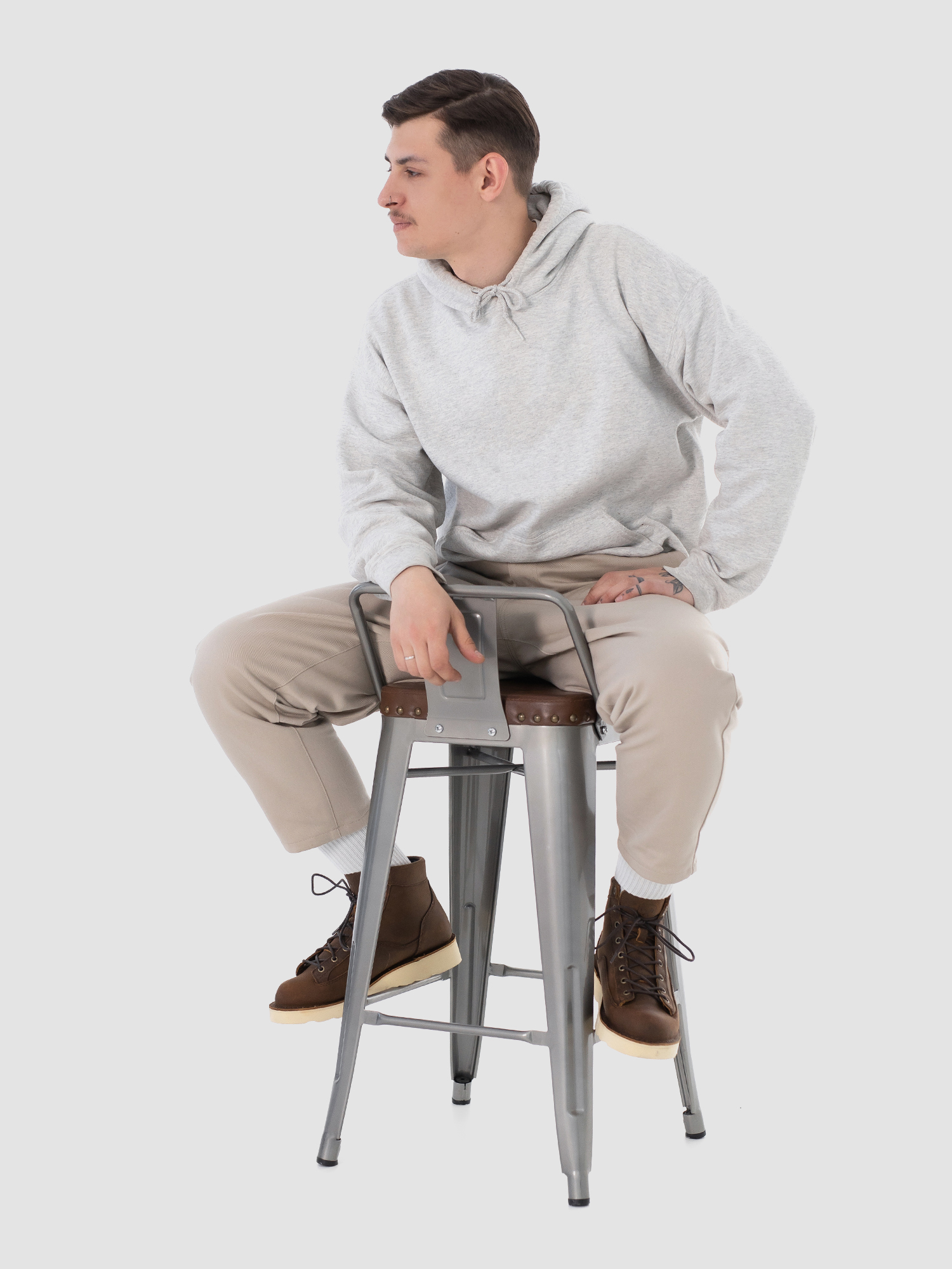 Ботинки муж. Harry Hatchet Border brown suede