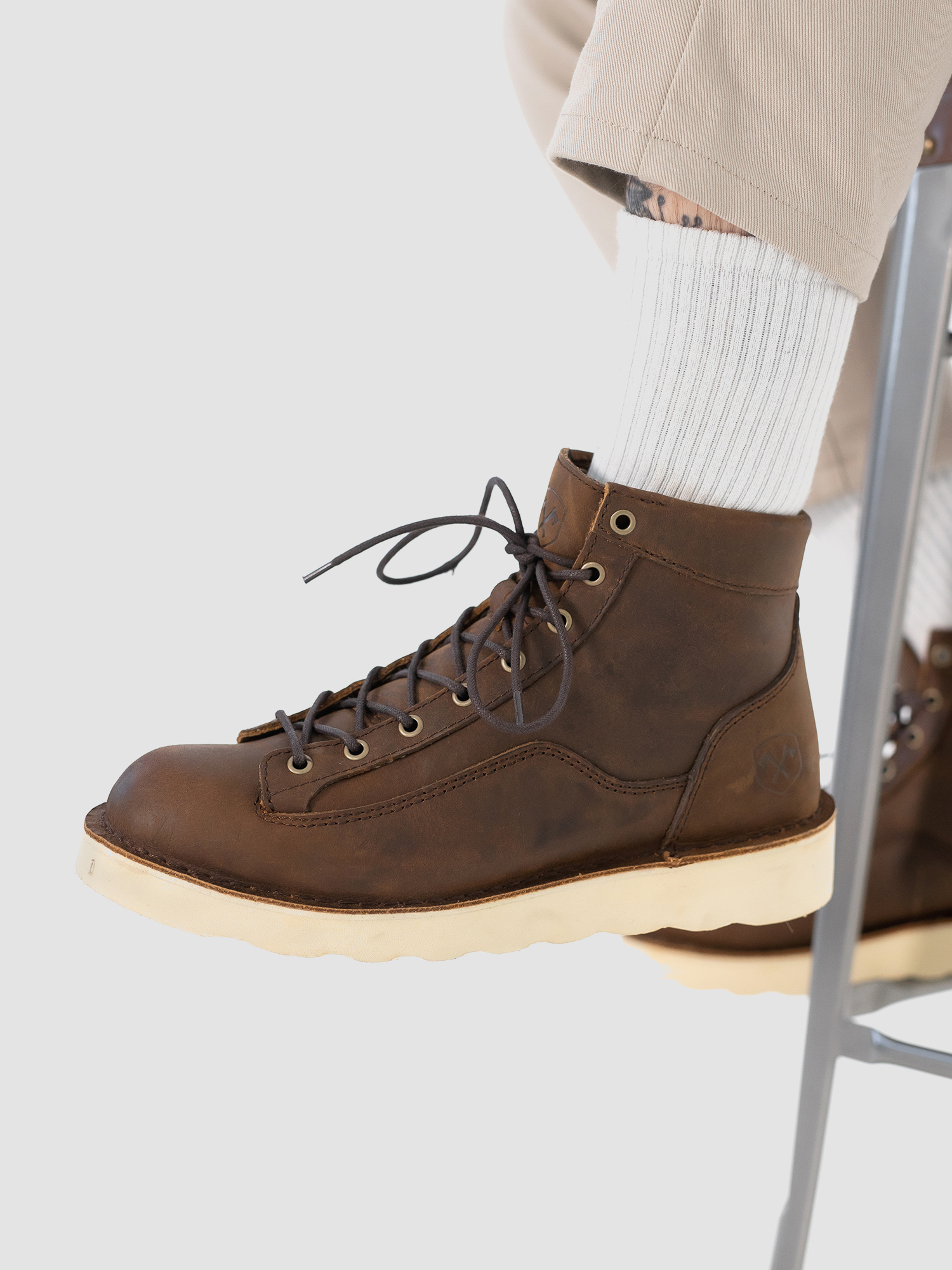 Ботинки муж. Harry Hatchet Border brown suede