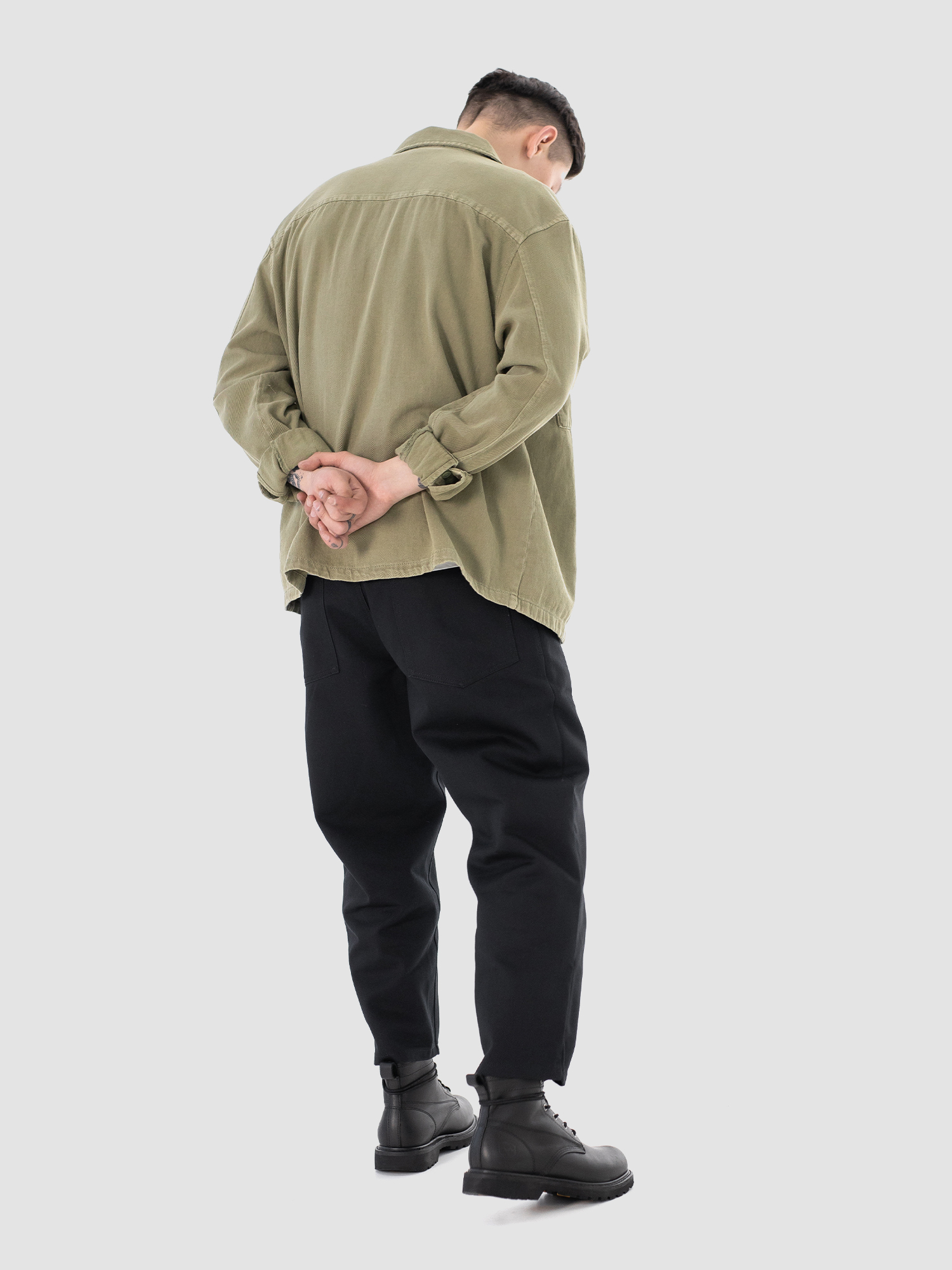 Ботинки муж. Harry Hatchet Comb mono black