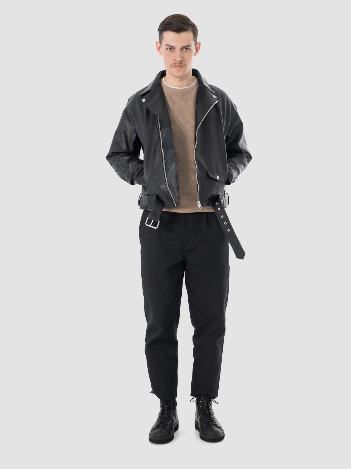 Ботинки муж. Harry Hatchet Fossil mono black