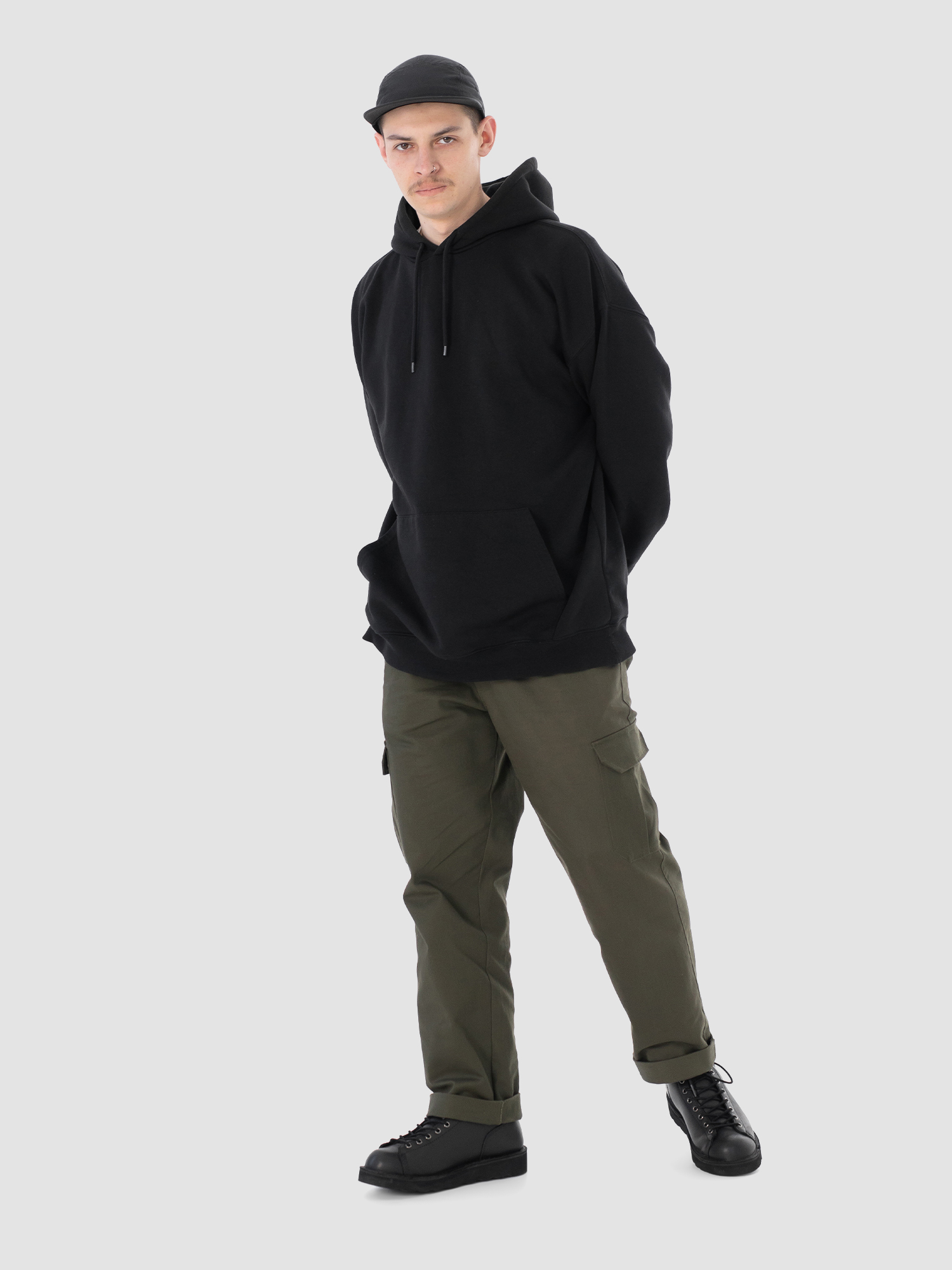 Ботинки муж. Harry Hatchet Quake mono black